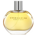 Burberry Goddess fragrance perfume bottle featuring elegant design and golden cap.
