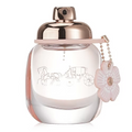 Coach Floral Eau De Parfum spray bottle and box, a gourmand aromatic fragrance for women.
