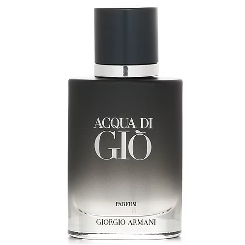 Giorgio Armani Mens Parfum Acqua Di Gio and box, a gourmand aromatic fragrance for women.