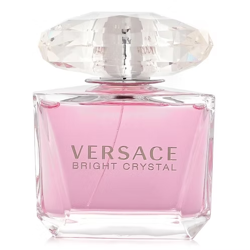 Versace Bright Crystal EDT spray bottle with a  desand elegantign